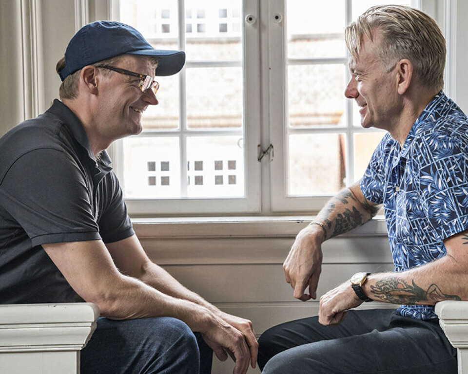 Frank og Casper afslører: De er ikke venner