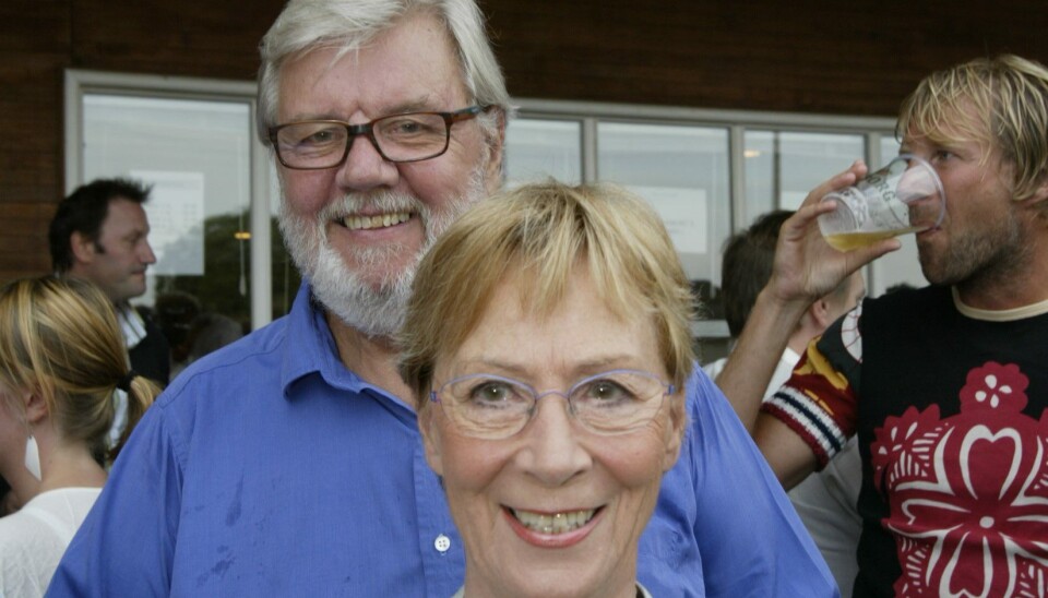 Lily Weiding og Morten Grunwald nåede at få over 50 gode år sammen.