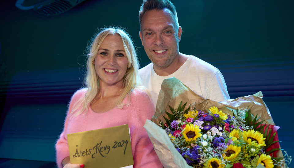 Christine Astrid og Mikkel Schrøder søger hjælp: Fuld fart på og højt humør