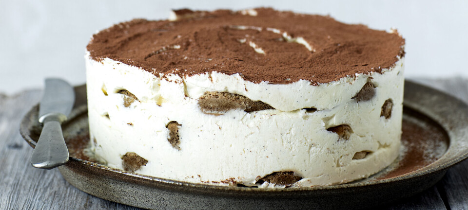 Din nye yndlingskage: Let frossen Tiramisu-lagkage