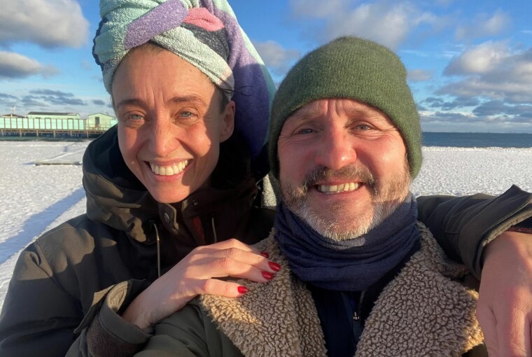 Efter 26 år er Christine Albeck Børge og Lars Ranthe nyforelskede: Det er overgangsalderens skyld
