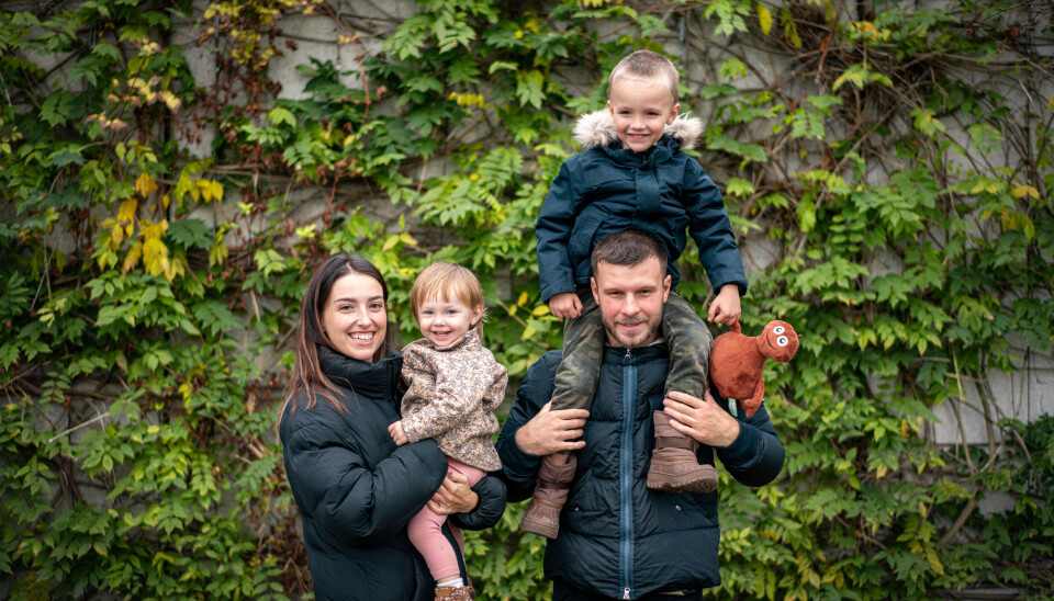 Familien fra Lyngby, Årgang 20, sæson 5. Maria Mainz, Daniel Brask-Andersen, Louie og Asta