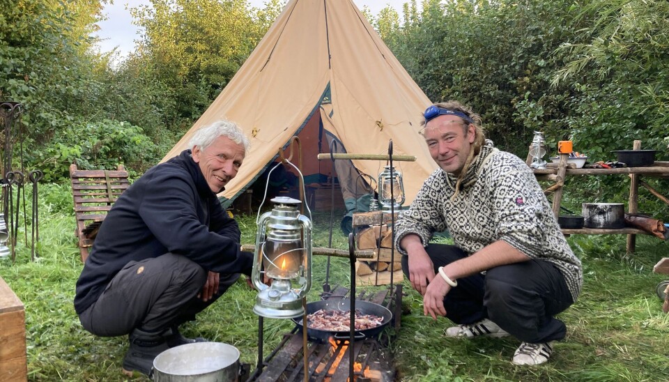 Jørgen Skouboe og Nikolaj Kirk i 'Nak & Æd'.