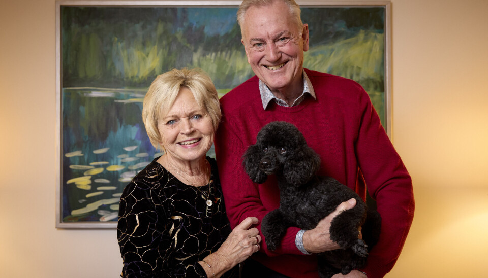 Pudlen Bertil på 11 år er midtpunktet hjemme hos familien Heick, og render altid i hælene på mor Hilda.