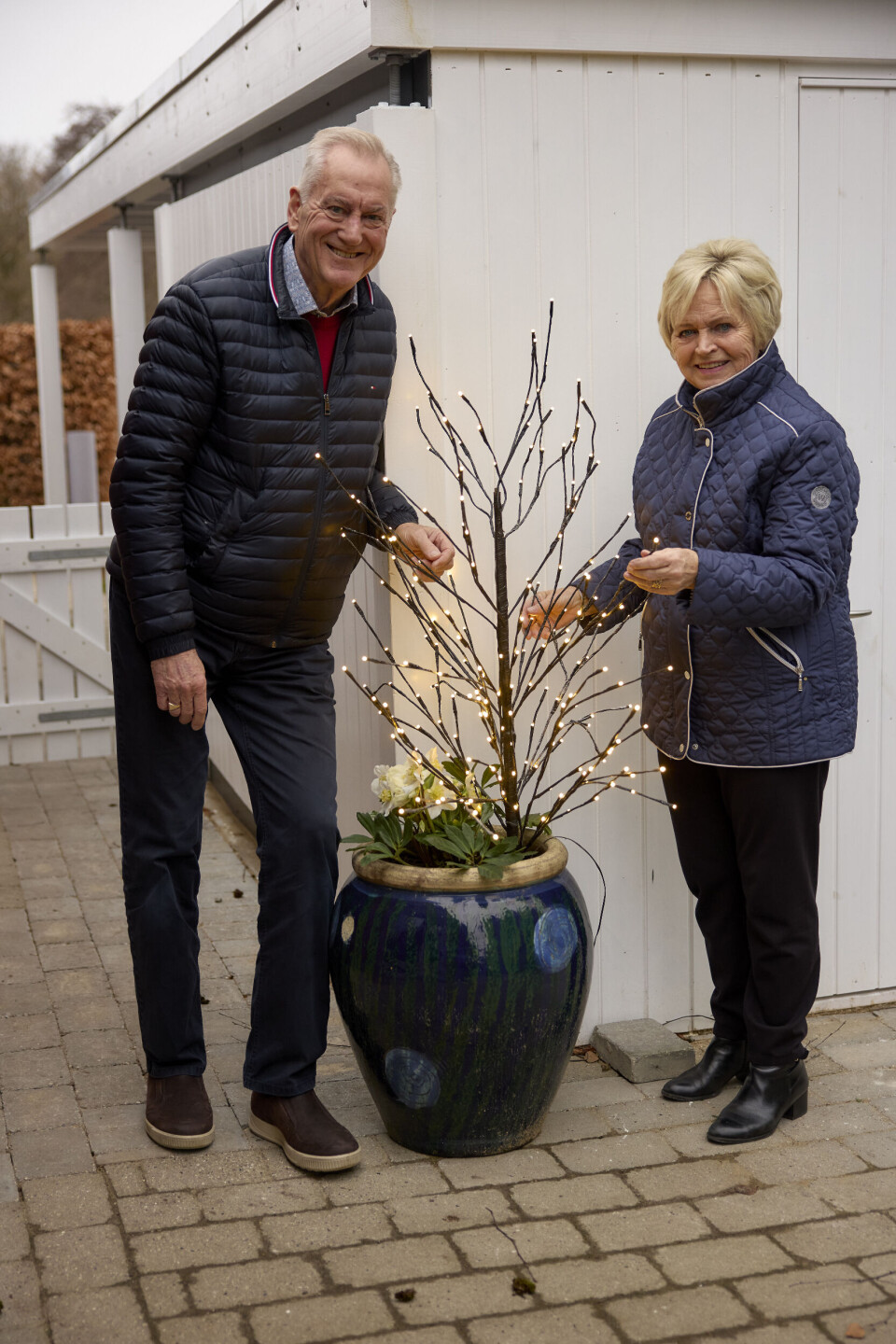 Hjemme hos Keld Heick og Hilda Heick.