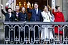 Kong Frederik, dronning Mary, kongeparret, kongelige familie