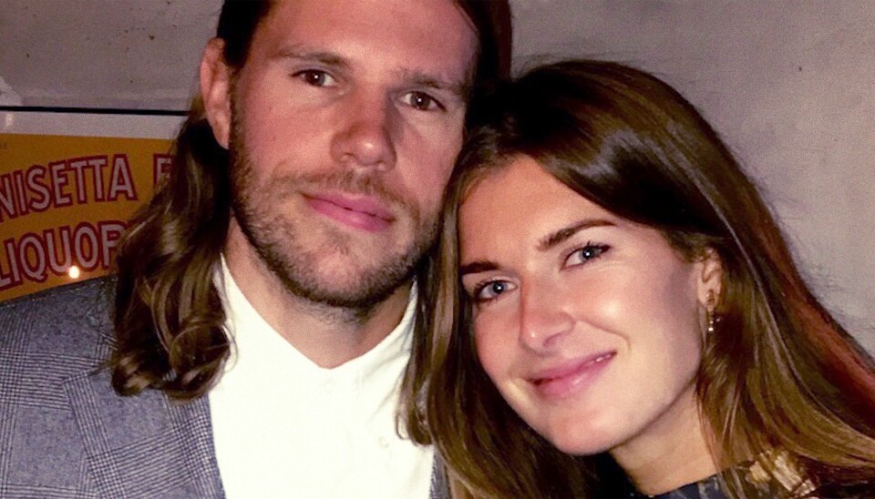 Mikkel og hustru Stephanie