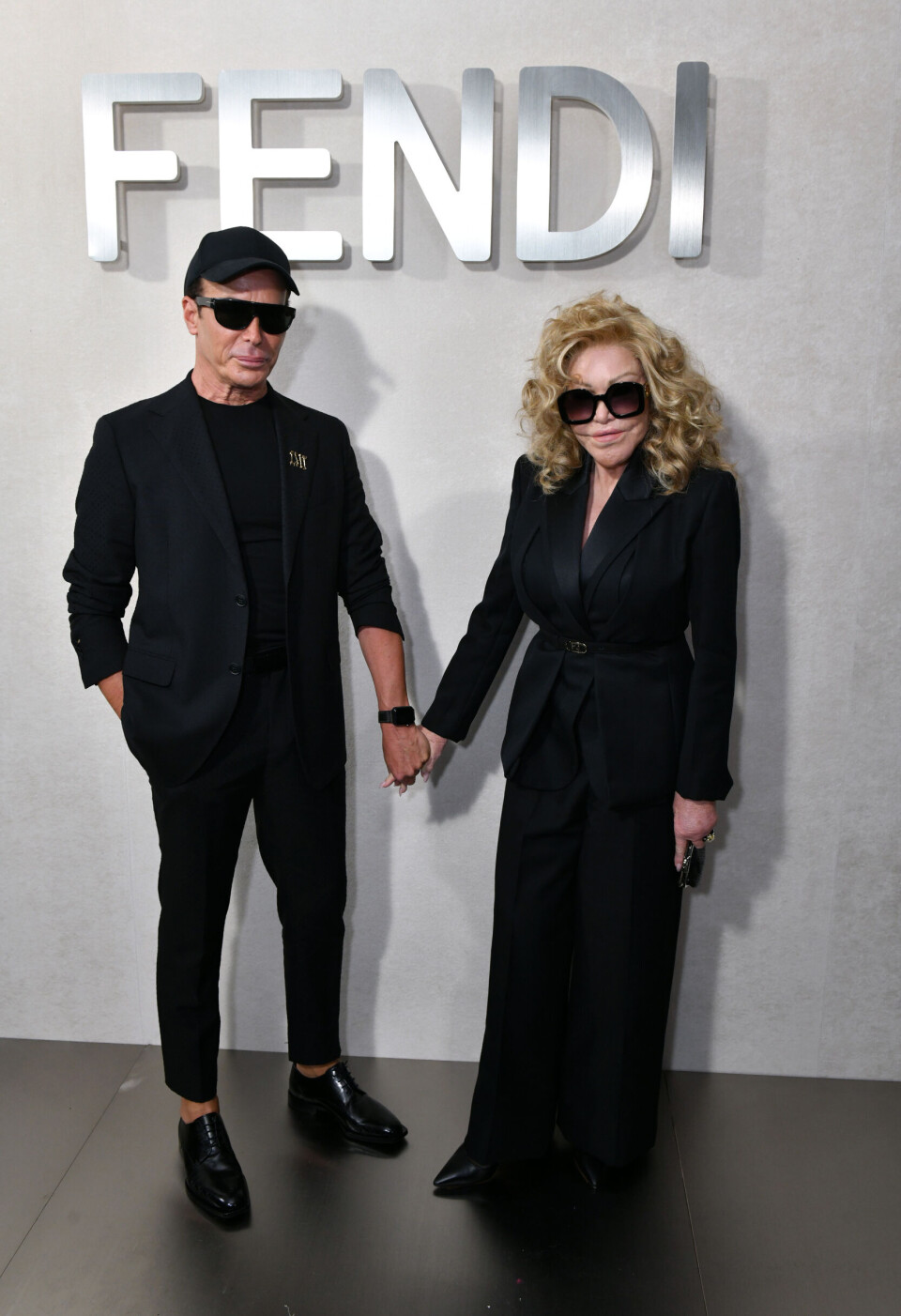 Lloyd Klein og Jocelyn Wildenstein ved FENDIS 25-års jubilæum i New York den 9. september 2022.