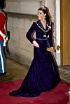Prins Joachim og prinsesse Marie til nytårskur i Christian 7.s Palæ på Amalienborg onsdag den 1. januar 2025.