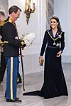 Prins Joachim og prinsesse Marie til nytårskur i Christian 7.s Palæ på Amalienborg onsdag den 1. januar 2025.