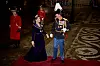 Prins Joachim og prinsesse Marie til nytårskur i Christian 7.s Palæ på Amalienborg onsdag den 1. januar 2025.