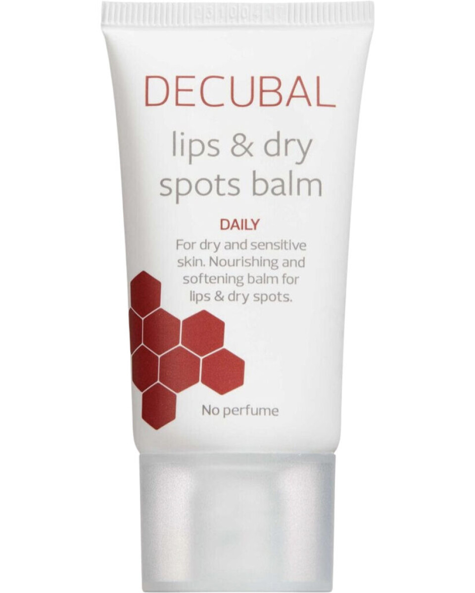 Lips & Dry Spots Balm, Decubal, 70 kr