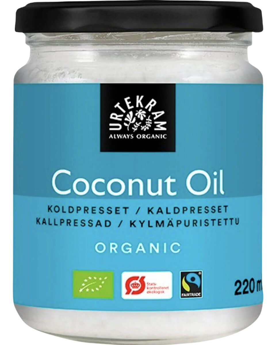 Coconut Oil, Urtekram, 70 kr.
