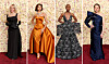 Pailletter, glimmer og velour: Her er de smukke kjoler fra Golden Globes 2025