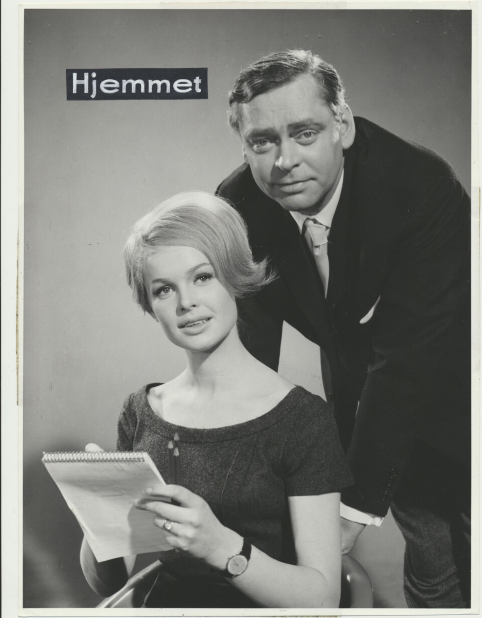 1963: Ghita Nørby og Dirch Passer fotograferet til ugebladet Hjemmet, da de spillede sammen i filmen ”Hvis lille pige er du?”.