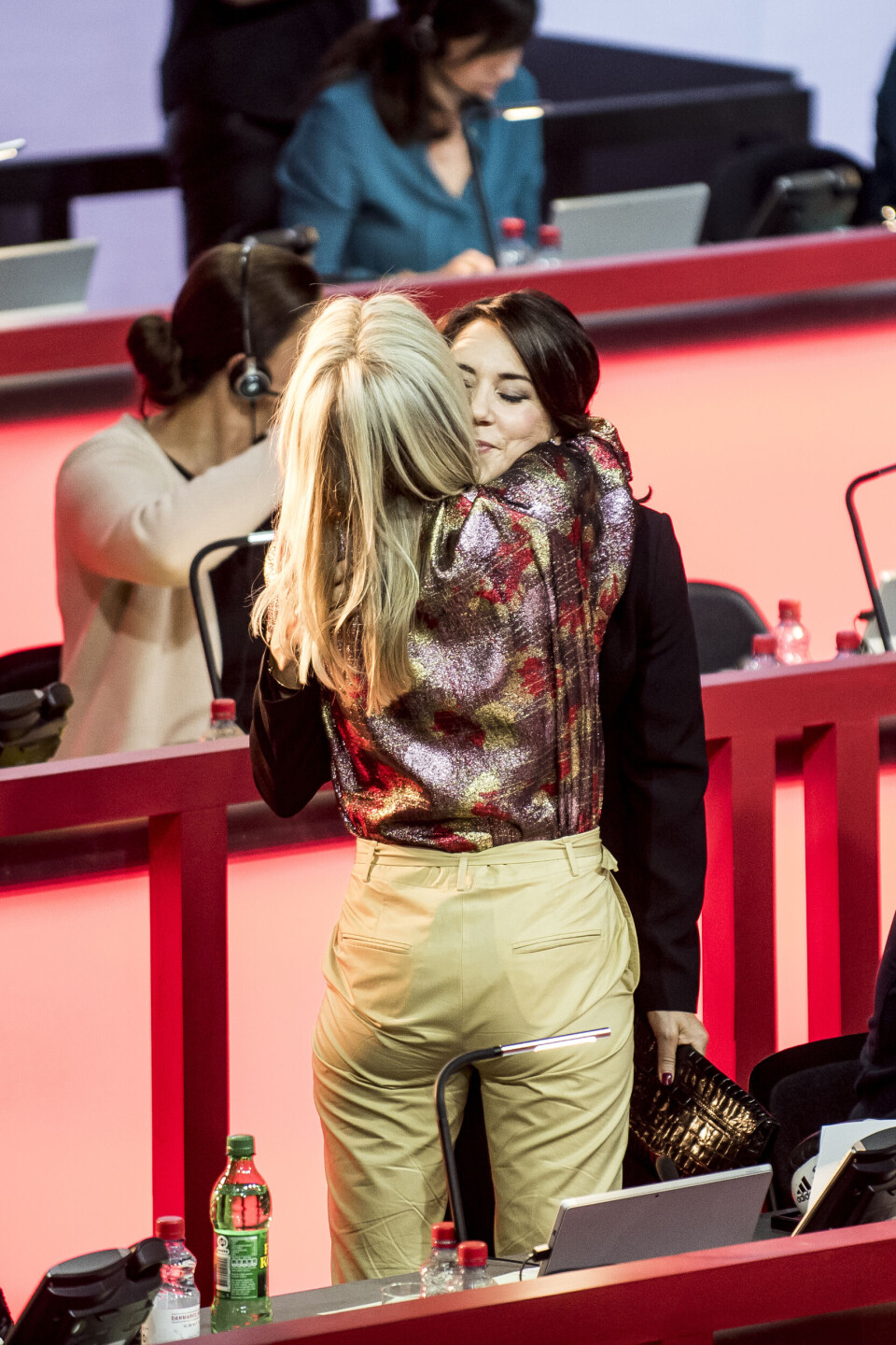 Caroline Fleming og dronning Mary tilbage i 2016.