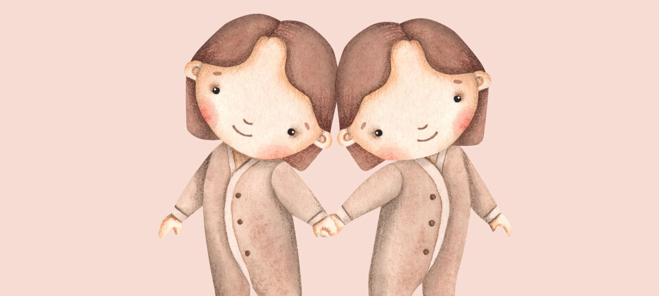 Sådan er tvillingebarnet