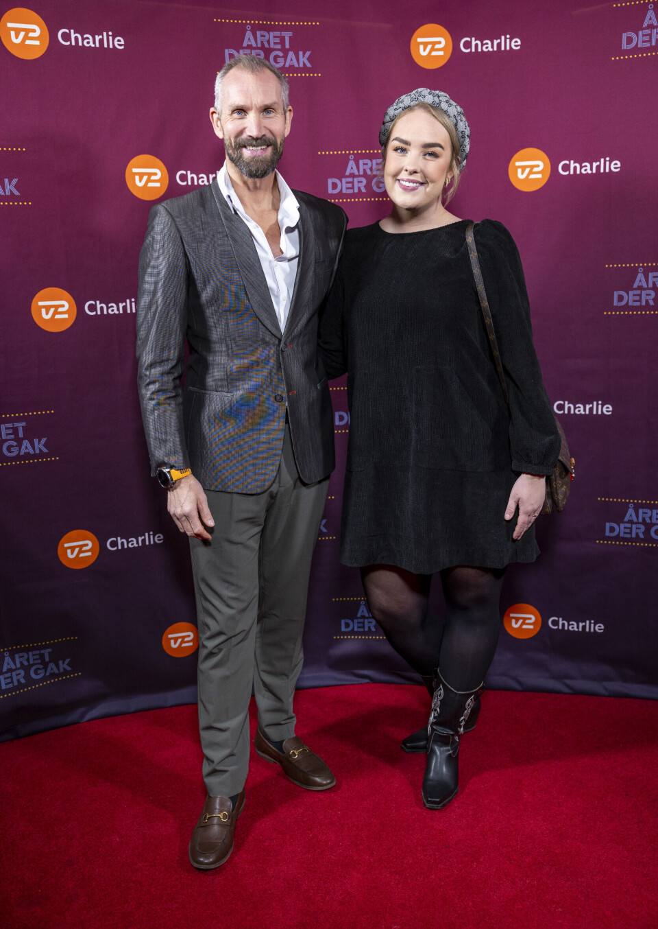 Mark Abildhauge og Julia Sofia Aarestrup til 'Året der gak' 2024