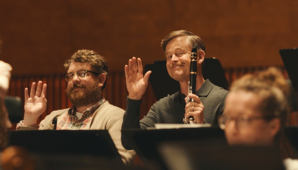 Frederik Cilius som Bo Høxenhaven og Caspar Phillipson som hans rival Simon Elliot