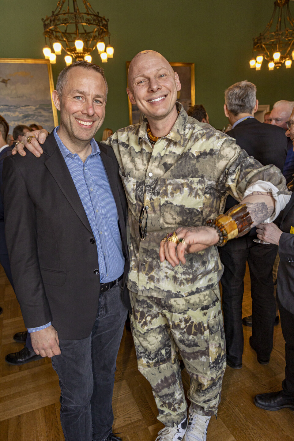 Jim Lyngvild med manden Morten Paulsen