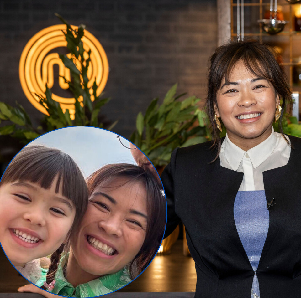 Dak i køkkenet med datteren: Tryller grøntsagerne ind