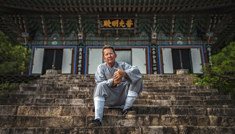 Thomas Bo Larsen i 'Shaolin'.