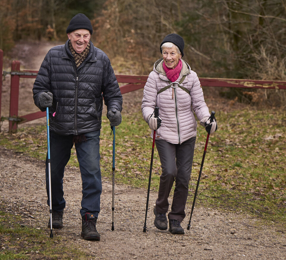 Ingo er 92 og begyndte at vandre, da han var 87 år. Hans samlever Bente er 86 og var i mange år medlem af vandreforeningens bestyrelse. Hun gjorde så stort et arbejde, at hun i dag er æresmedlem.