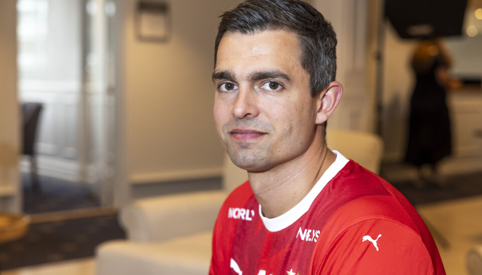 Pressedag med herrelandsholdet i håndbold 2024Rasmus Lauge