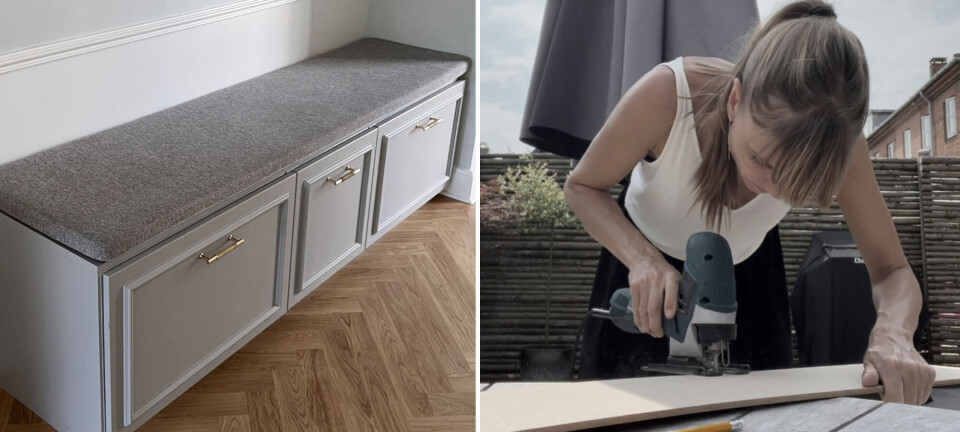 Guide: Sådan bygger du en elegant bænk med opbevaring