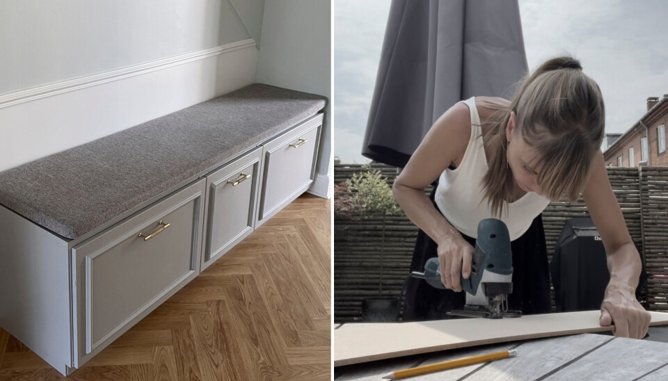 Guide: Sådan bygger du en elegant bænk med opbevaring