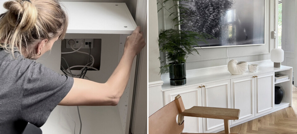 Guide: Sådan laver du selv et indbygget tv-møbel til dit hjem