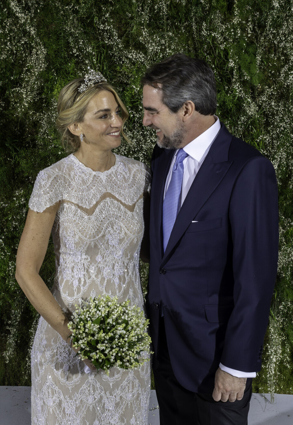 Prins Nikolaos og Chrysi Vardinogiannis bryllup i Athen fredag den 7. februar 2025.