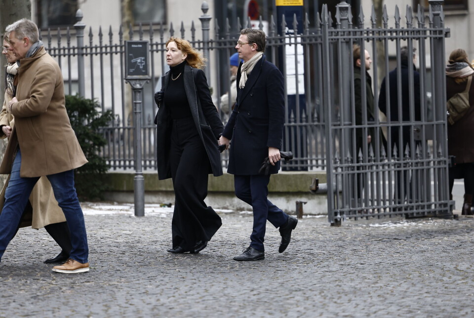 SE BILLEDERNE: Venner og families sidste farvel til Peter Christensen