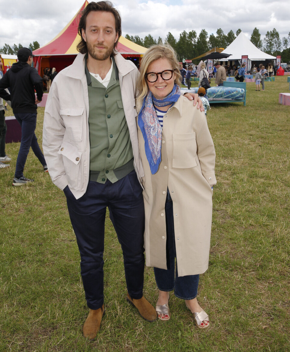 Esben Bjerre og Sisse Sejr- Nørgaard til premiere på 'Cirkus Summarum' i Ballerup i 2022.