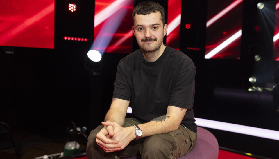 Thomas Kofoed Lundegaard til pressedag på 'X Factor' 2025 TV2.