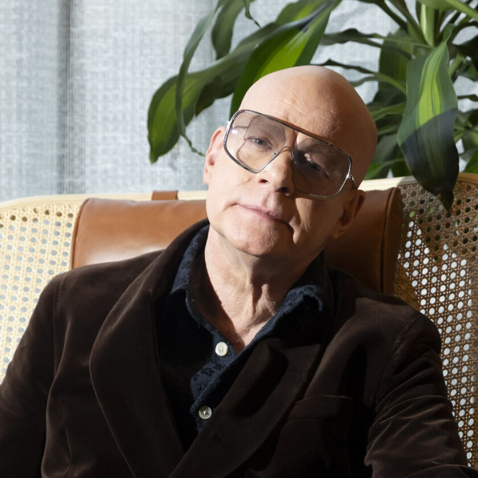 I stor sorg: Thomas Blachman har mistet sin mor