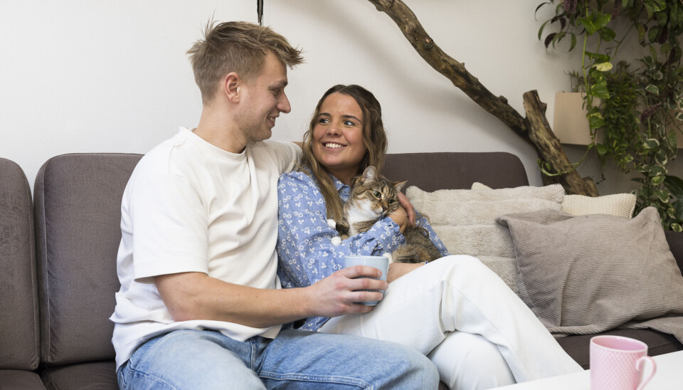 Hjemme hos Maisemarie Roselina og Simon Vinqvist fra "Nybyggerne" 2025Simon VinqvistMaisemarie Roselina