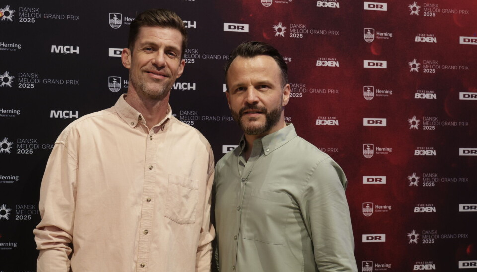 Bryan Rice med sin ægtemand.