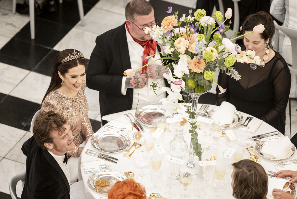 Morten Hee Andersen og dronning Mary til aftenselskab for kunst og kultur 2025
