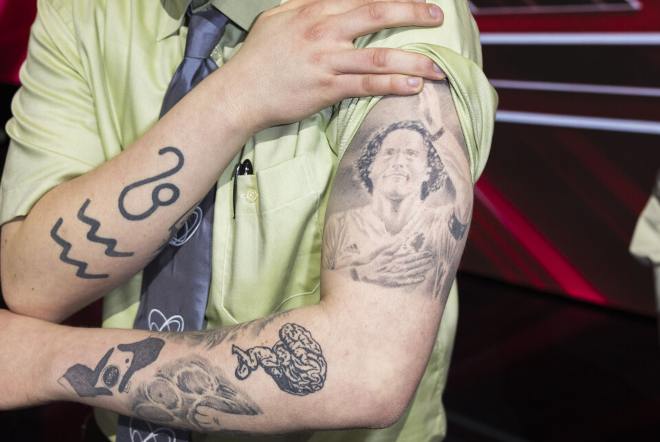 Gustav Kappels tatovering af Delaney