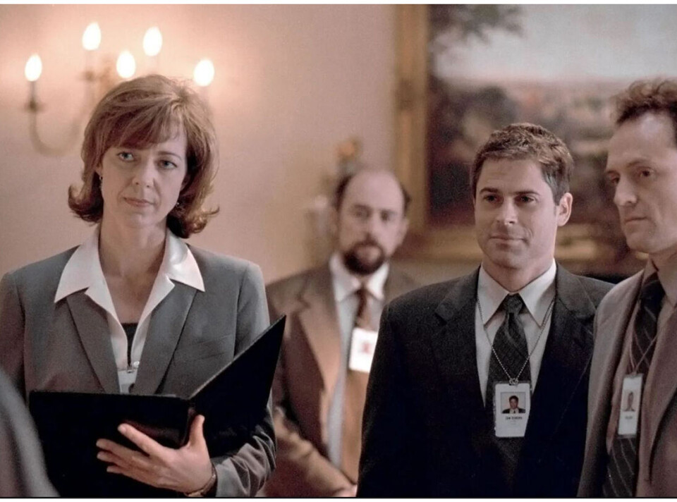 Stilbillede fra serien 'The West Wing'.