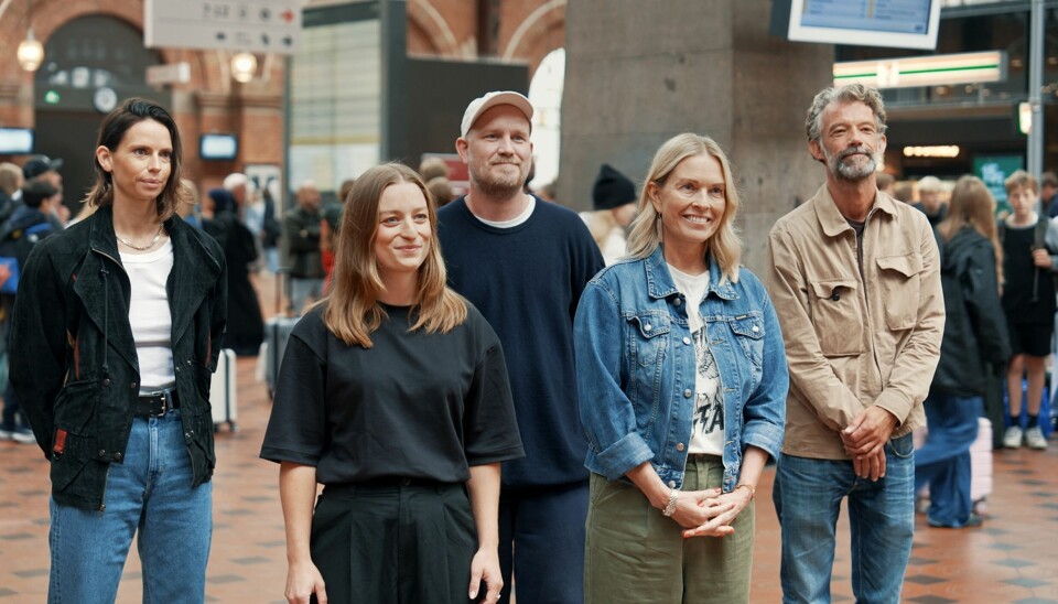 Årets deltagere er fra venstre Amanda Lilholt, 34, Saskia Hübner, 33, Kasper Kjeldgaard, 42,
Anne Linde, 57, og Sophus Bang, 50.