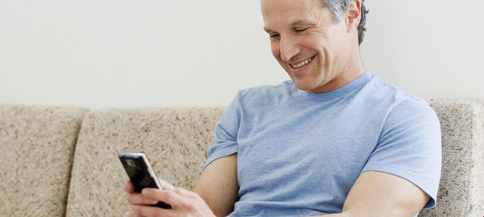 Min mand er blevet slave af sin mobil