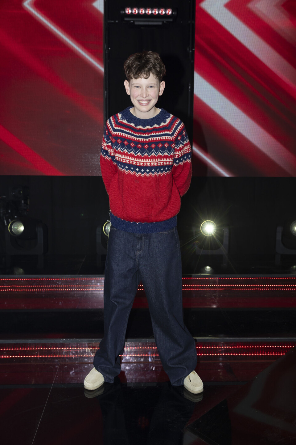Svend under tredje 'X Factor'-liveshow.