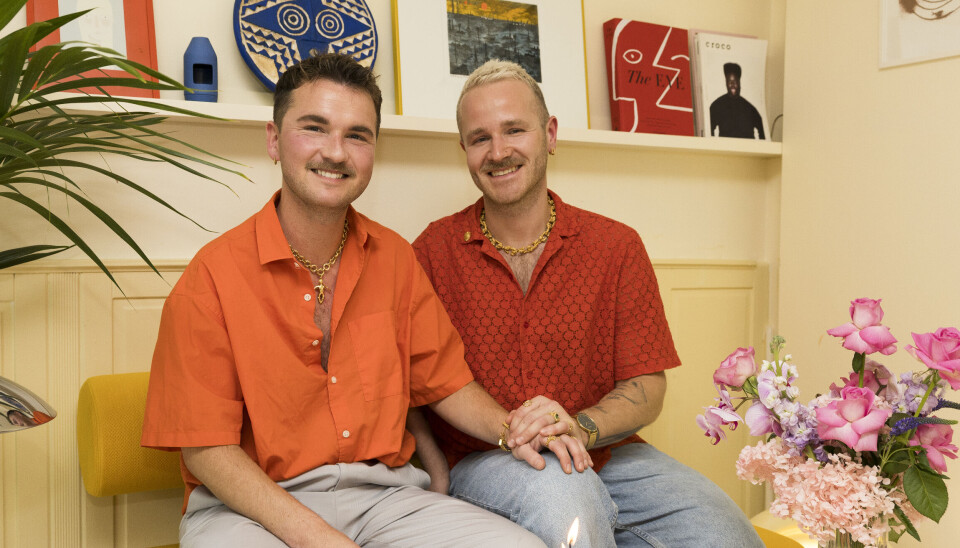 Hjemme hos Matias Milton Vase og Rasmus Cederdorff fra "Nybyggerne" 2025Matias Milton VaseRasmus Cederdorff