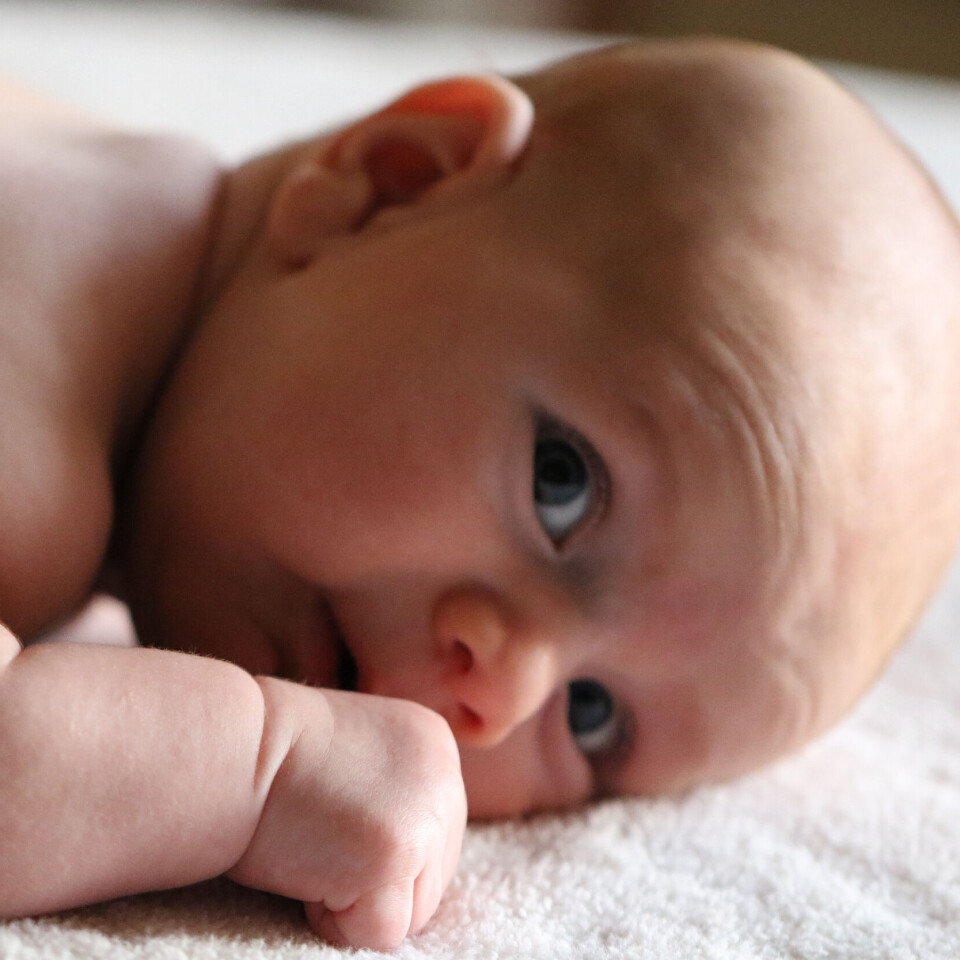 Det 1. tigerspring: Din baby er nu 5 uger