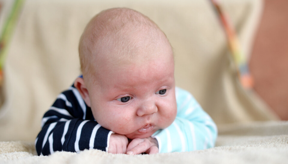 Det 1. tigerspring: Din baby er nu 5 uger