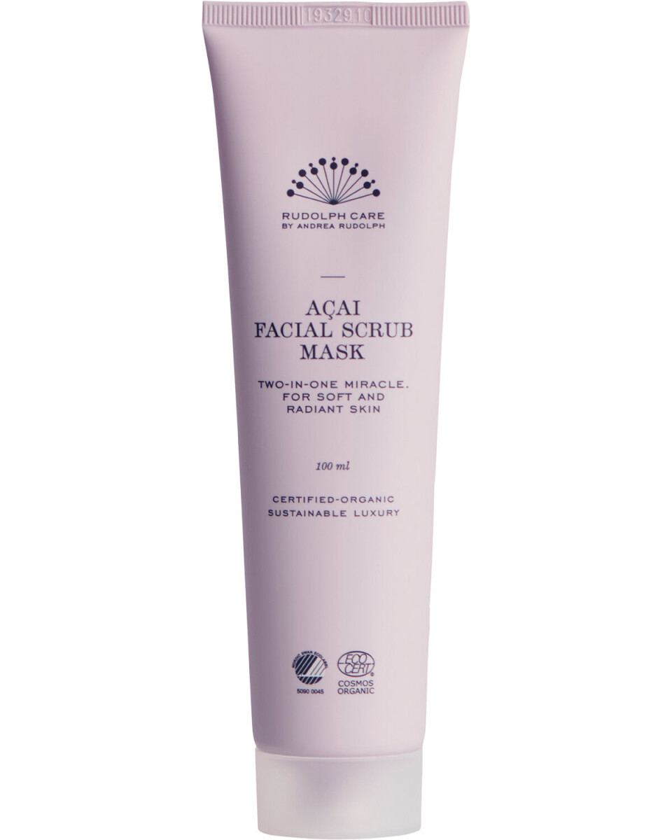 Açai Facial Scrub Mask, Rudolph Care, 325 kr.