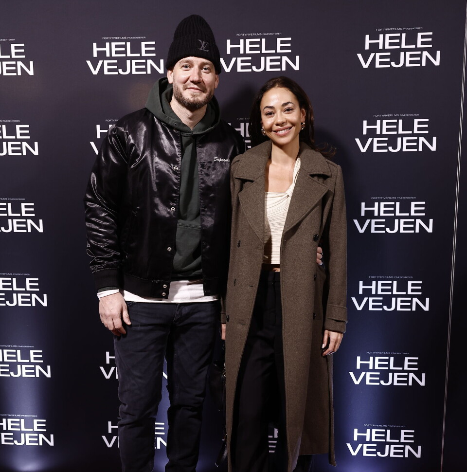 Nicklas Bendtner og Sus Wilkins