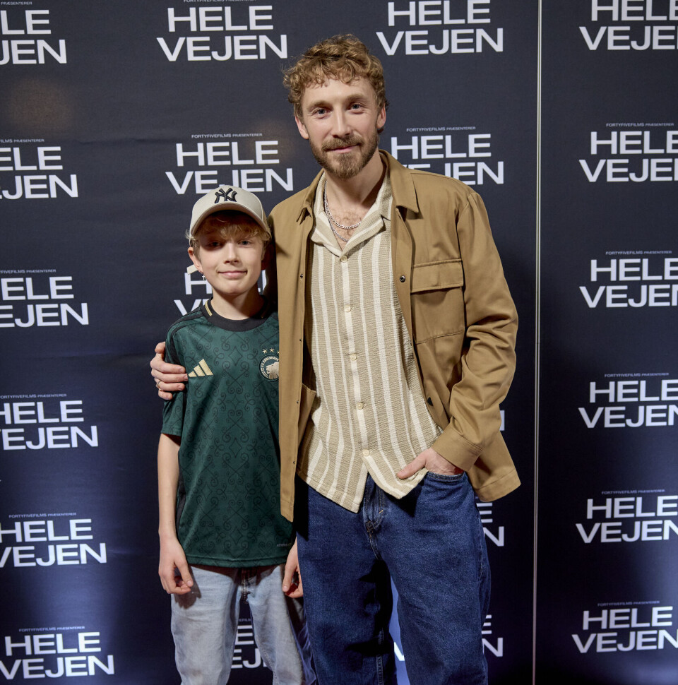 Andreas Jessen med sønnen Tristan